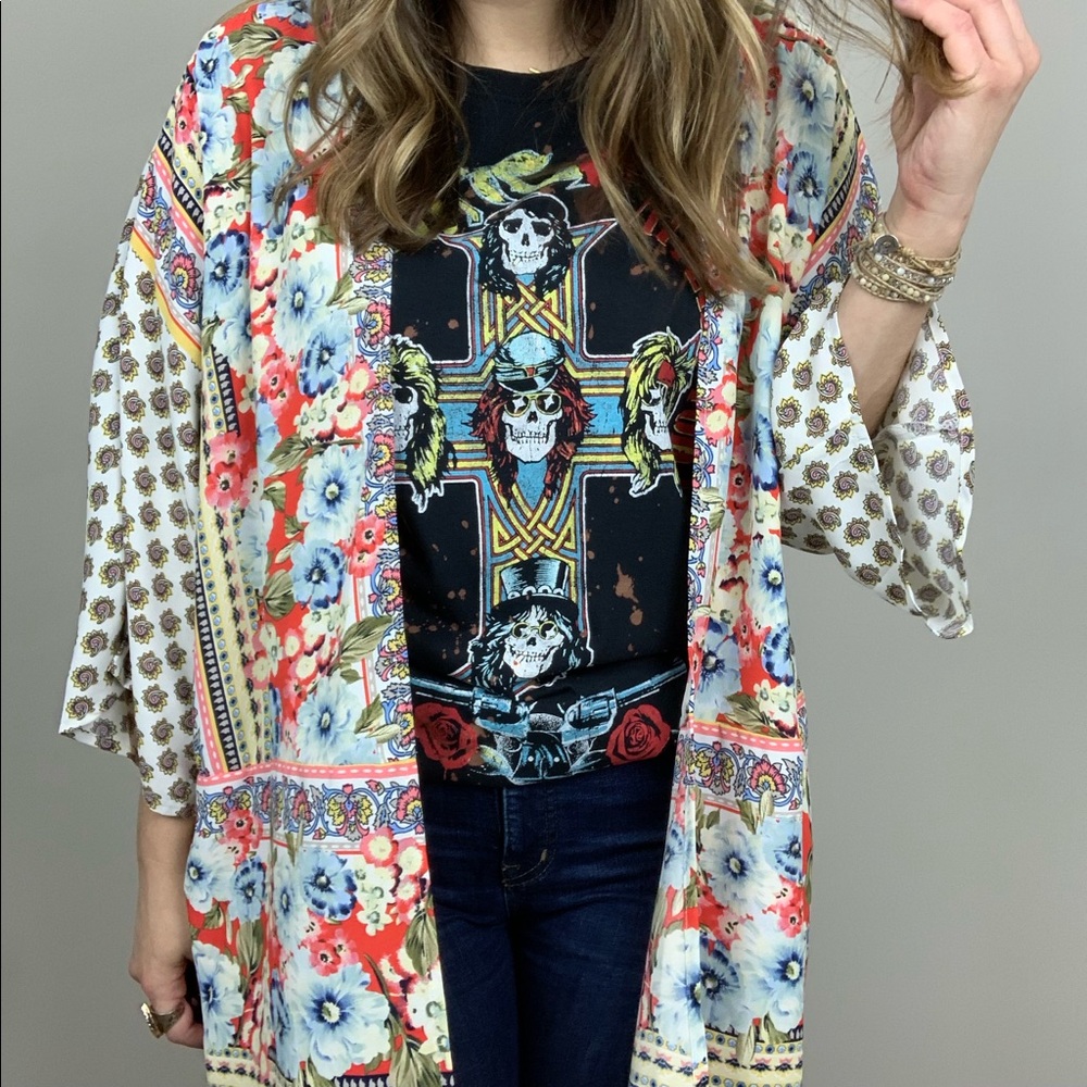 Dream In Color Kimono Umgee Plus Size XL - Picture 2 of 8